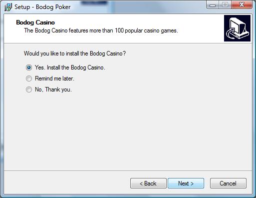 Bodog Poker download