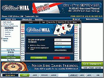 William Hill poker download